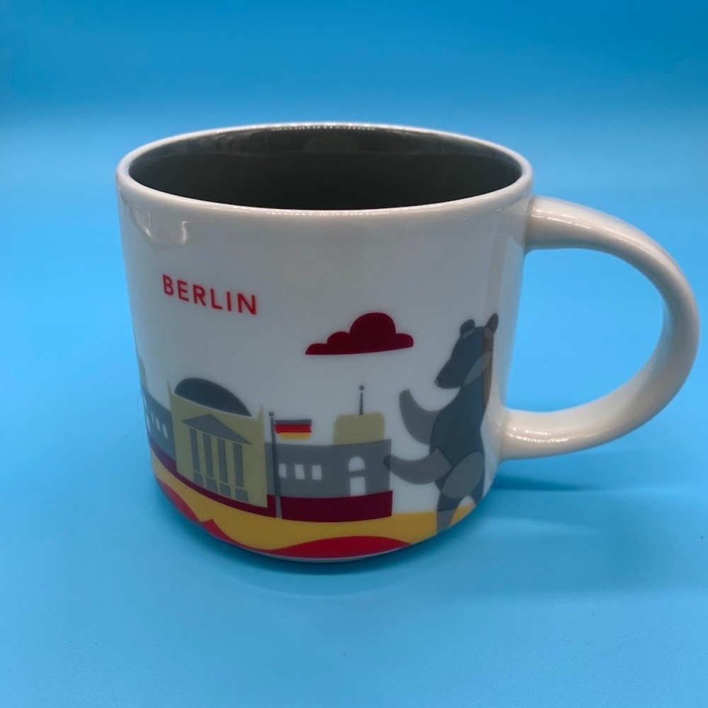 Starbucks You Are Here Series Berlin Mug Germany Coffee Cup Collectible 14oz